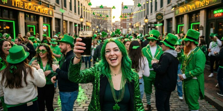 The "Irish Goodbye" | St. Paddy’s Day Pub Crawl Party Boston | Faneuil Hall